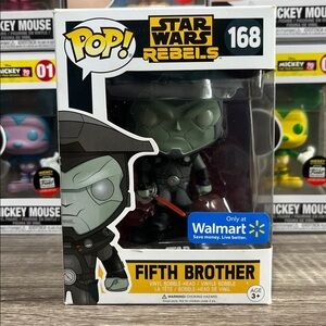 Funko Pop Star Wars Rebels Fifth Brother - Black and Gray